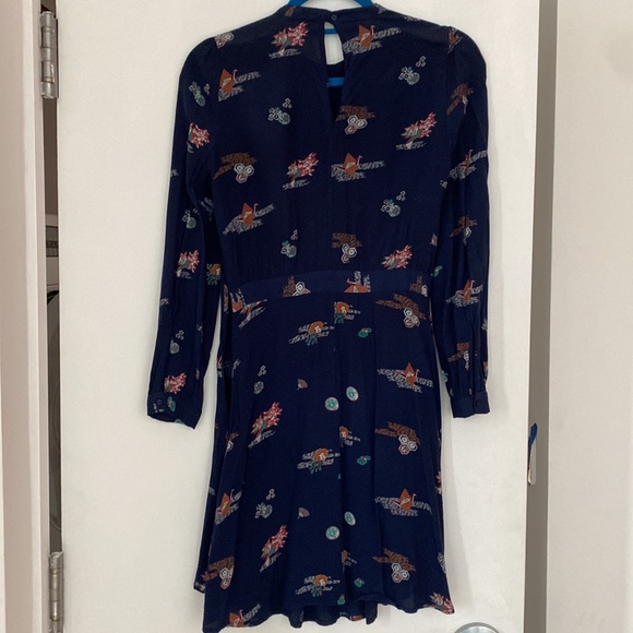 Blue origami dress from & Other Stories - Picture 2 of 3